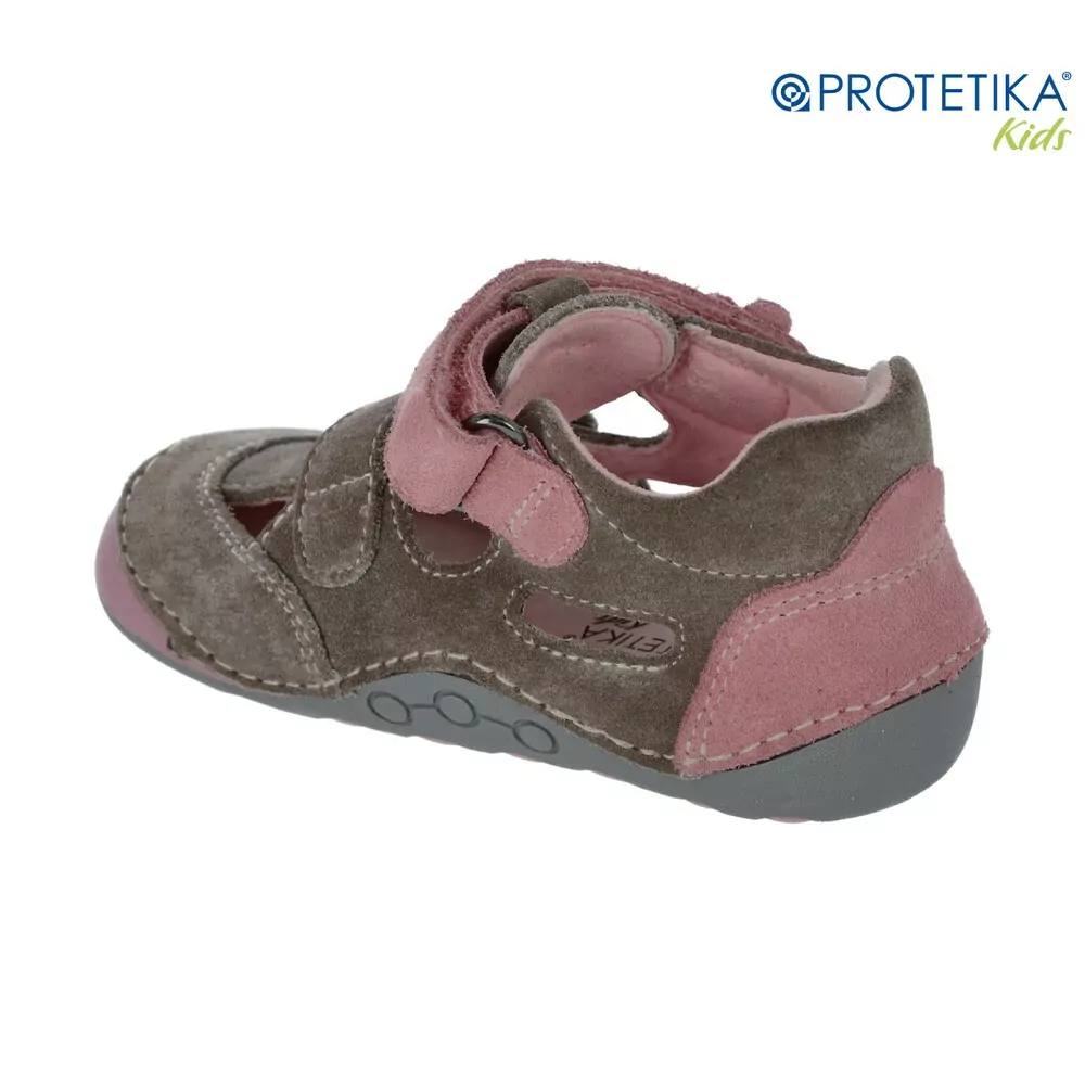 PROTETIKA FLIP TAUPE č.20,21,25,26 BAREFOOT  PAPUČKY