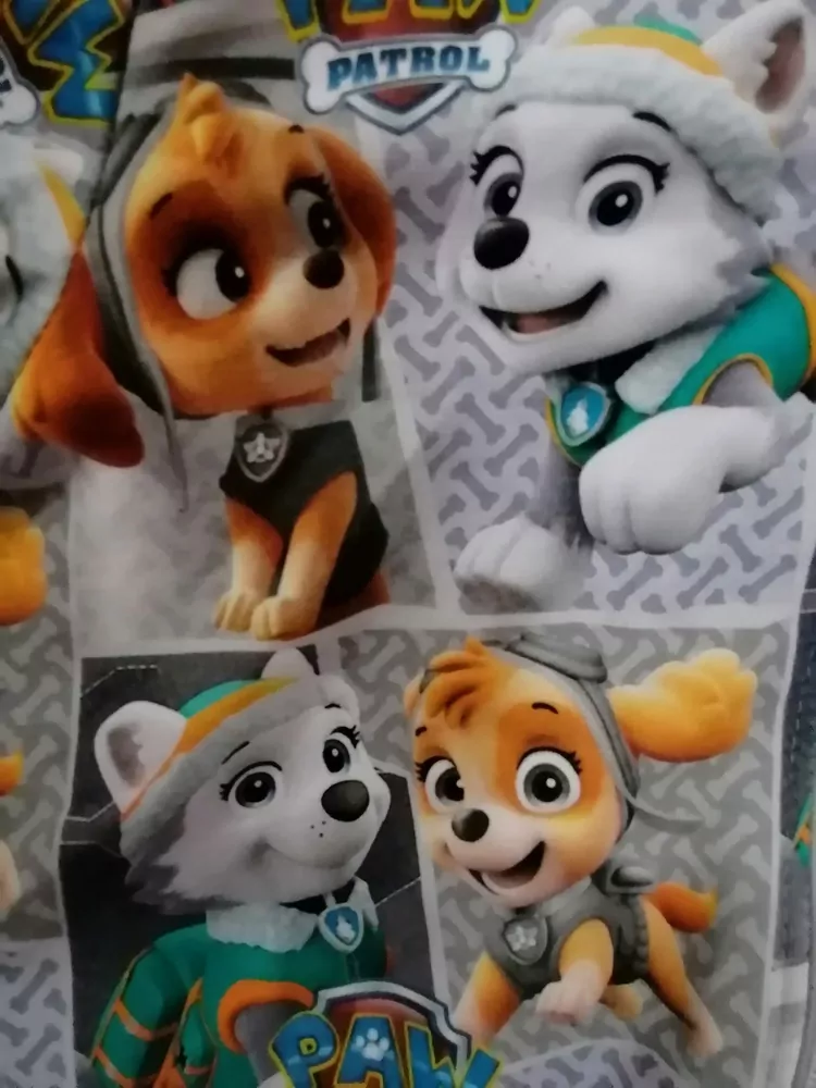 ORIEŠKOVÁ MIKINA NA ZIPS, PAW PATROL, bavlnená ,poľská -O