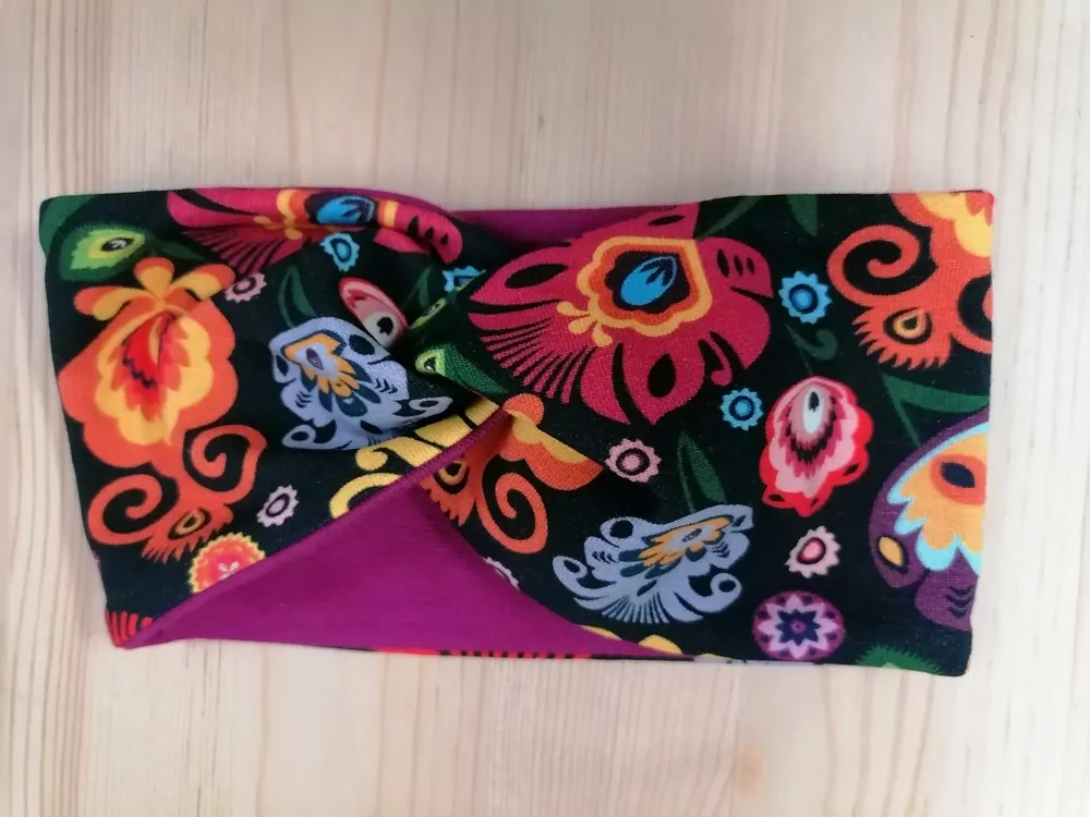 TURBAN čelenka - FOLKLOR Repal 1/2 roka až 6 rokov