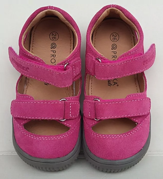 PROTETIKA BAREFOOT BERG FUXIA - DETSKÁ  OBUV č.20 