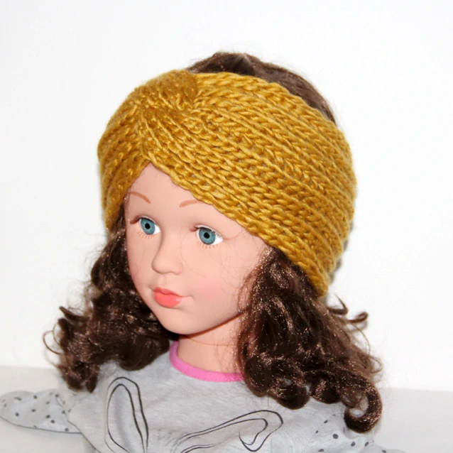 Čelenka na zimu- TURBAN TERMO, široká, podšitá, mix farieb