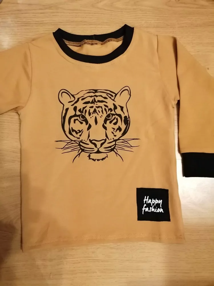 Tepláky  okrové TOP - žlté TIGER, slovenské č.80 až 140