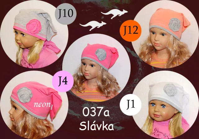 Tenká čiapka RADA-Slávka , V BIELOM,šatka bez uväzovania -Slávka