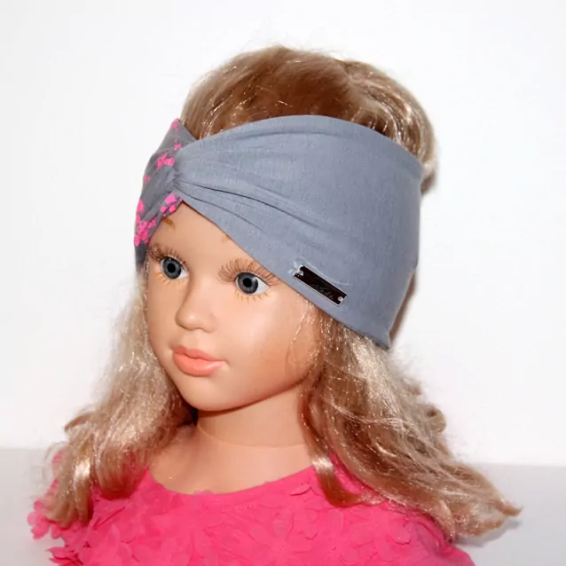 Turban -čelenka široká,mix farieb EMILY2, Slovenská výroba RADA