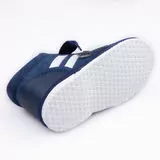 RAK Topánočky kožené capačky modré MATEJ ortopedické s pásikmi č.20