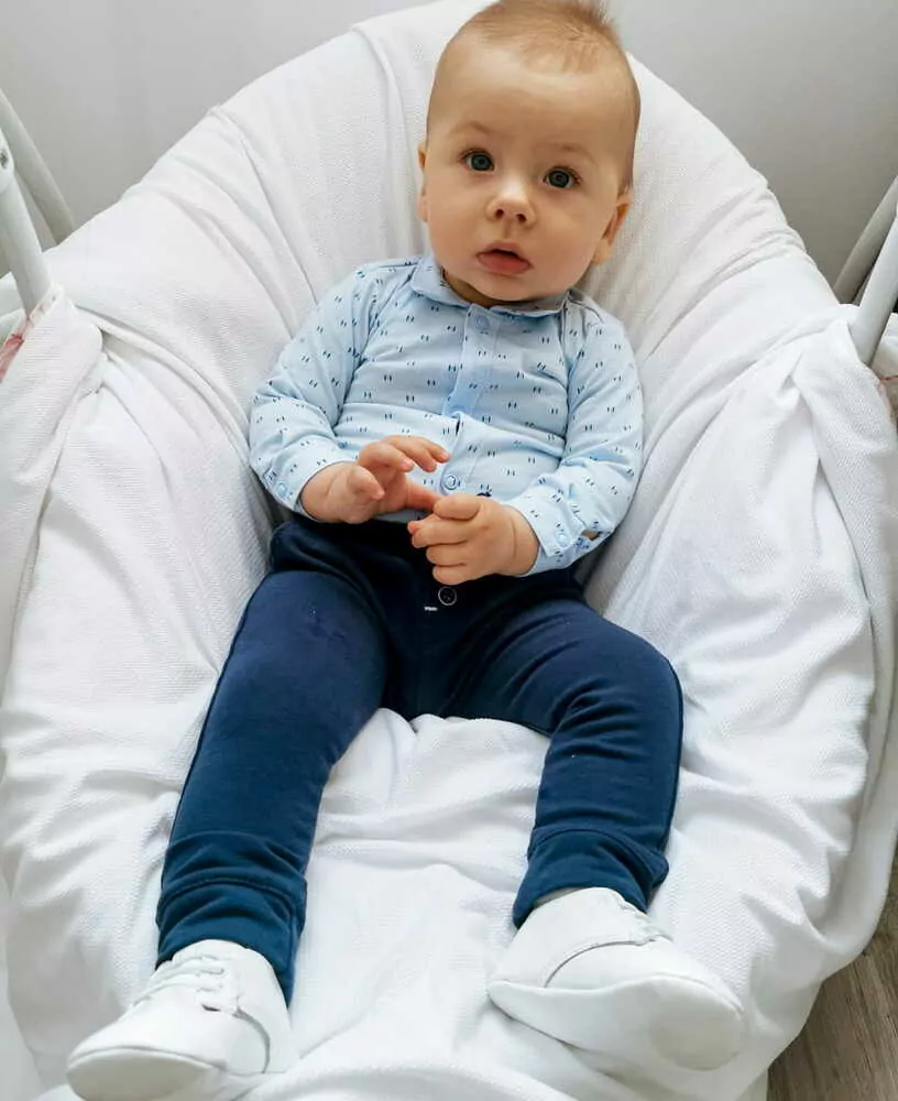 Body KOŠEĽA DLHÝ rukáv ku krstu, slávnostné príležitosti, modrá, ROZOPÍNACIA, č.74, 80 PATRIK