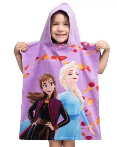 Pončo DISNEY Frozen ANNA A ELSA