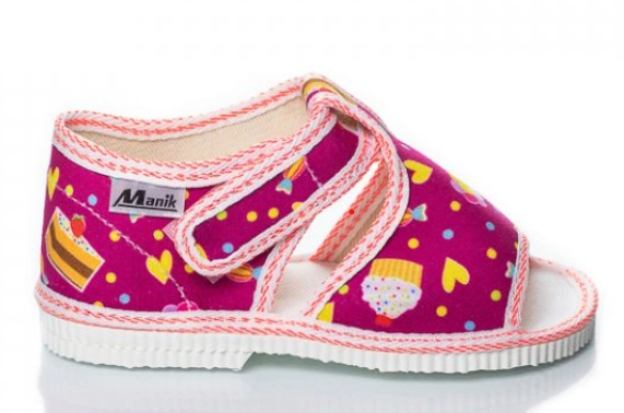 PAPUČKY SLOVENSKÉ veľké čísla s otvorenou špičkou č.34,36 MANIK- NAZO- ZMRZLINA