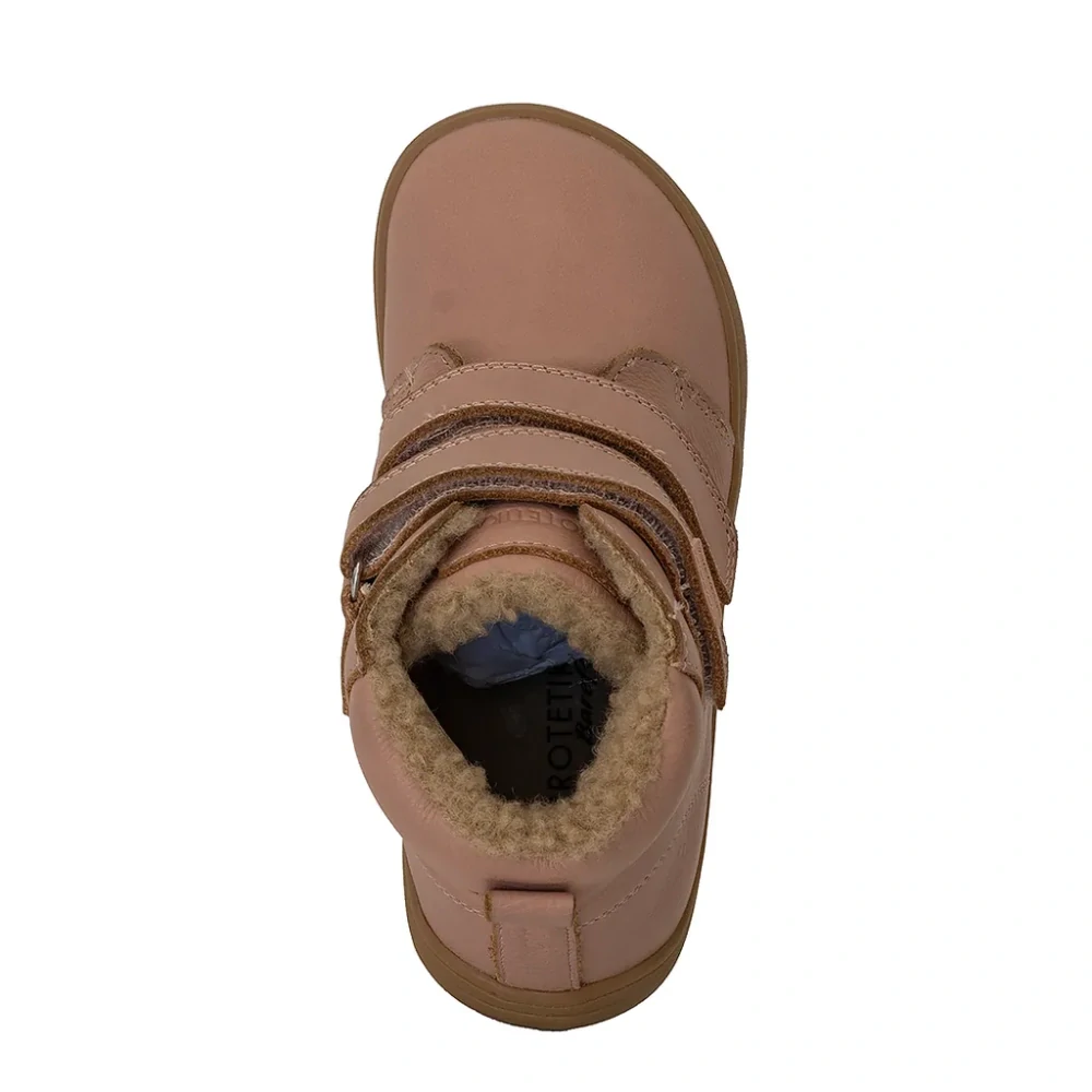 PROTETIKA BEKA OLD PINK BAREFOOT zimné dievčenské čižmy č.21, 24, 26