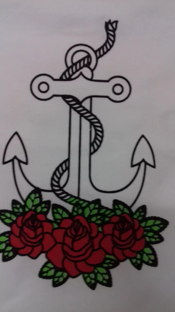 Tričko KOTVA ,tenučká bavlna, Slovenské