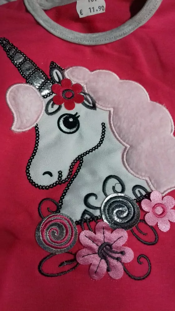 Jednorožec -Unicorn, predĺžené tričko