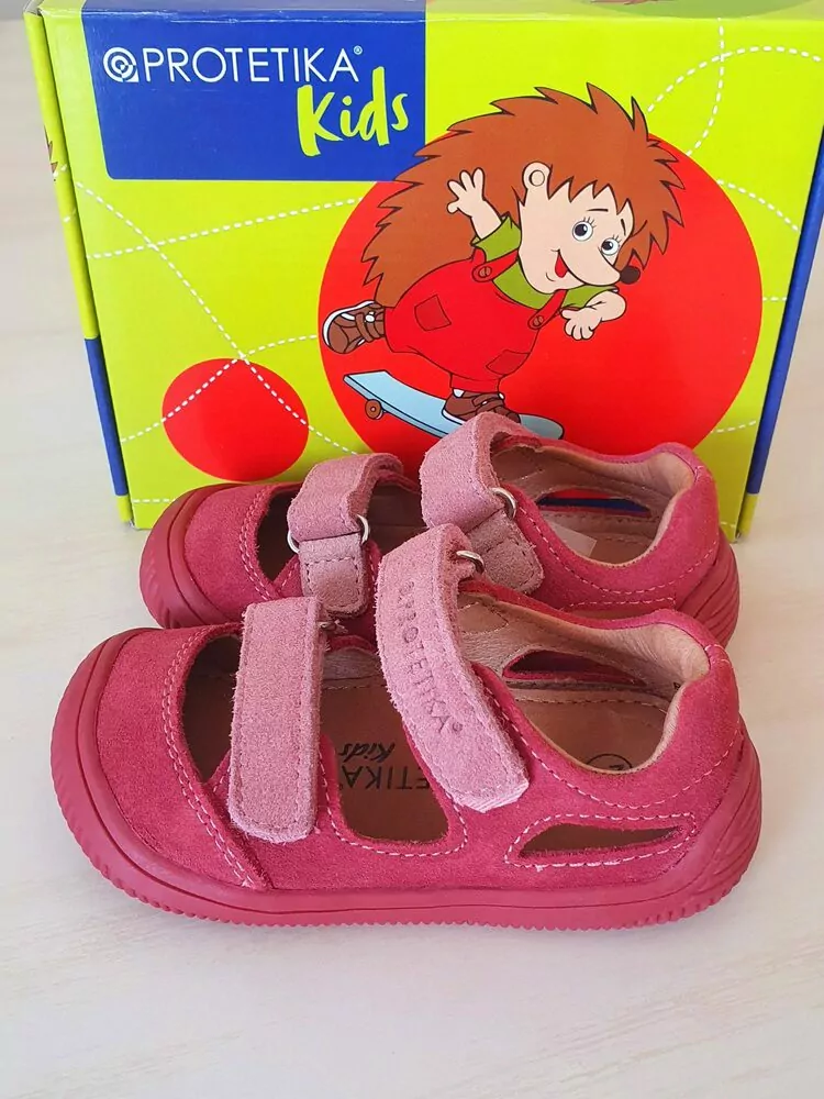 PROTETIKA BAREFOOT BERG PINK - DETSKÁ  OBUV č.20,21 -menšie