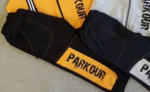 Mikina PARKUR, horčicová alebo modrá , SLOVENSKÁ