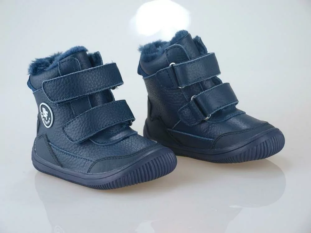 PROTETIKA TARIK NAVY zimné čižmy č.19, č.20 BAREFOOT chlapčenské