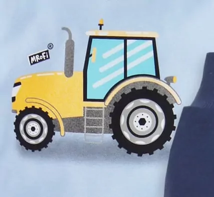 Oblečenie do pôrodnice TRAKTOR, kojenecké, č.56,62,68,74 MROFI