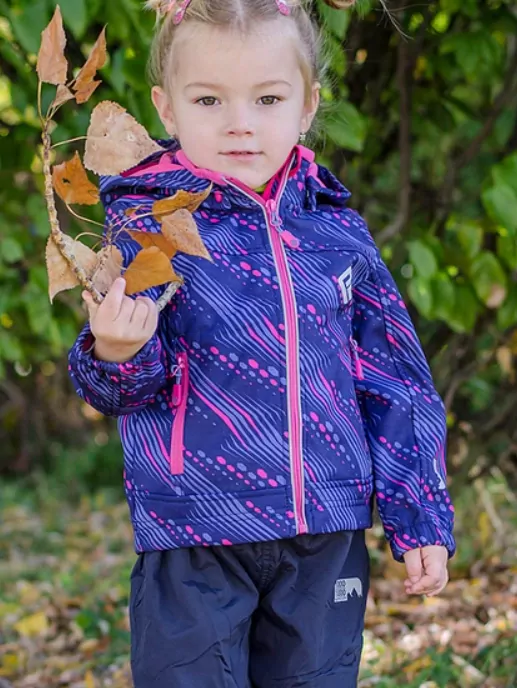 Termo bunda PIDILIDI softshell dievčenská č.98 až 158