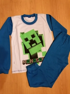 Pyžamo minecraft, slovenské č,116,122,128,134,140,146,152