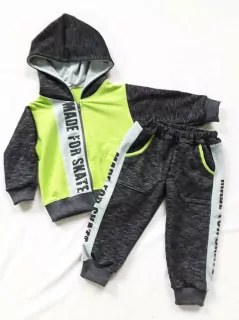 Tepláky HF slovenské, "Made for skate" melír NEON č.80 až 164