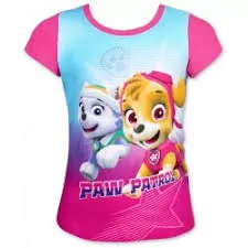 Tričko PAW PATROL ružové krátky rukáv