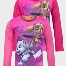 Tričko PAW PATROL ružové, dlhý rukáv, č.92, č.98