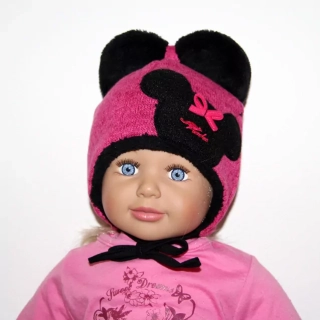 RADA Čiapka Barka -Minnie , so šnurkami 1rok