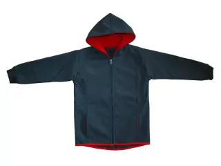 Termo bunda HF slovenská- softshell ŠEDÁ HAPPY FASHION