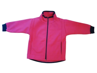 Termo bunda HF slovenská- softshell RUŽOVÁ HAPPY FASHION