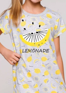 Nočná košeľa LEMON- citróniky,č.128,146