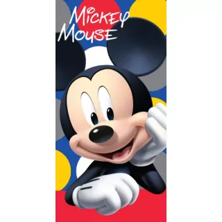 Osuška Mickey Maus DOTS, bavlna -kvalitná