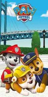 Osuška kvalitná PAW PATROL 4 bavlna