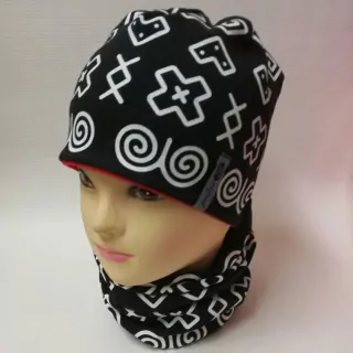 Tunel s čičmanským vzorom, čelenka, FOLKLÓR, REPAL