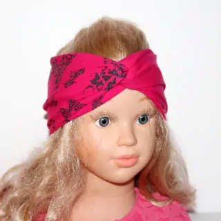 Turban -čelenka široká,mix farieb EMILY2, Slovenská výroba RADA