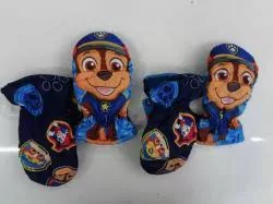 Rukavice palčiaky šuštiakové -PAW PATROL 3,4,5,6 ROKOV modré