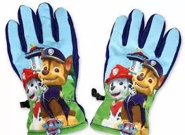Rukavice prstové  šuštiakové -PAW PATROL DIEVČENSKÉ + CHLAPČENSKÉ 5-6r. 7-8r.
