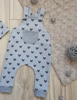 tepláky na tráky- pudlové trakáče SIVÉ č.68