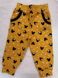 Tepláky nohavice Mickey- žlté alebo modré, slovenské