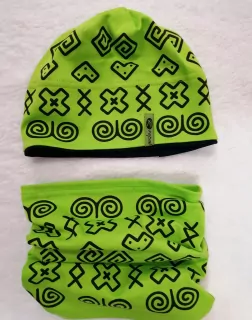 Čiapka s čičmanským vzorom, folklórny vzor rôzne farby, pre deti aj dospelých NOVÉ FARBY