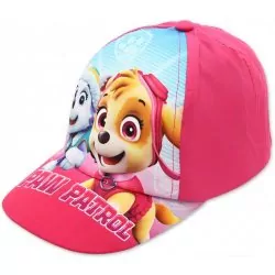 Šiltovka PAW PATROL ružová DISNEY č.52,54