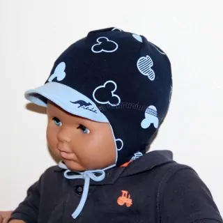 Čiapka MICKEY -MINNIE na uväzovanie