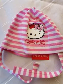 ČIAPKA kojenecká na šnúrky HALLO KITTY