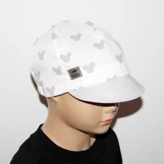 Plátenná šiltovka MICKEY- IVKO šedý vzor