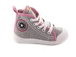 Tenisky CONVERSE NAZO šedé,kožená ortopedická vložka,č.-,28,-