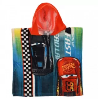 Pončo kvalitné CARS MC QUEEN, chlapčenské, DISNEY