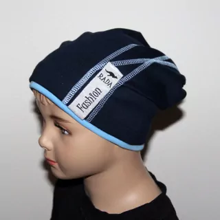 čiapka RADA predlžená BRAŇO modrá, šedá...