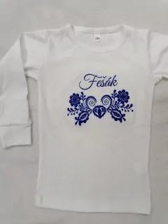 Tričko s menom , vyšívané, FOLKLÓR