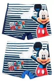 Chlapčenské plavky boxerkové Mickey