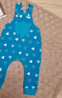 pudláky na traky TRAKÁČE MICKEY- tyrkys č.62-98