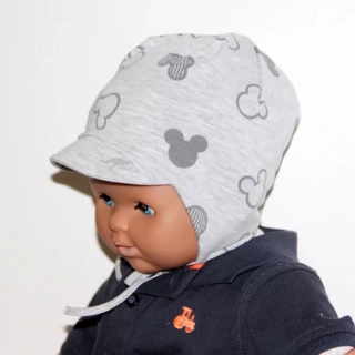 Čiapka RADA MICKEY, šnúrky DVOJVRSTVOVÁ