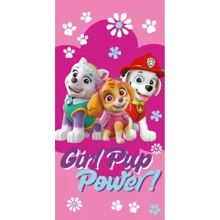 Osuška kvalitná PAW PATROL ružová bavlna