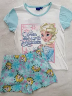 Letné dievčenské pyžamo ANNA A ELSA,DISNEY,č.98,104,-,-